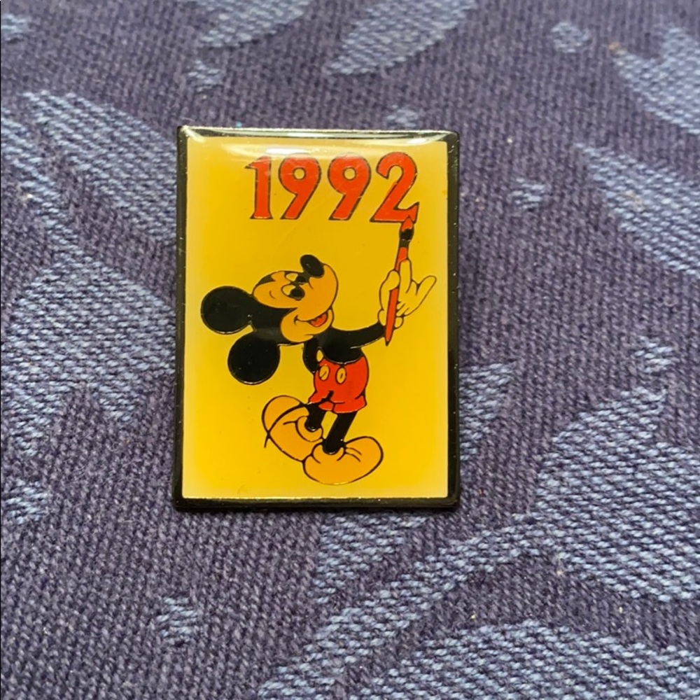 Euro Disney Opening Year (1992) Mickey Mouse Pin